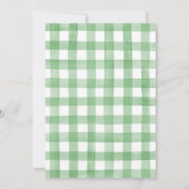 Aankondiging van tractor Birthday | Aanbesteding t (Achterkant)