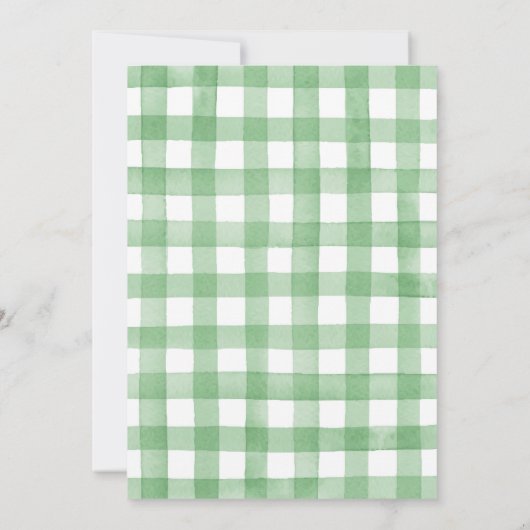 Aankondiging van tractor Birthday | Aanbesteding t (Achterkant)