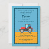 Aankondiging van tractorBoerderij (Voorkant)