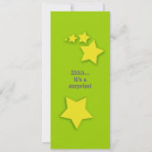 Aankondiging van tractorverrassingen of 'Birthday' (Achterkant)