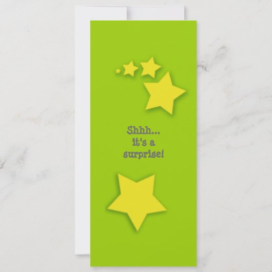 Aankondiging van tractorverrassingen of 'Birthday' (Achterkant)