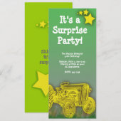 Aankondiging van tractorverrassingen of 'Birthday' (Voorkant / Achterkant)