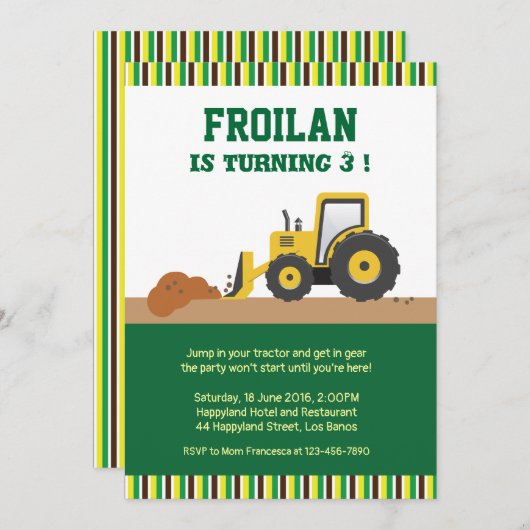 Aankondiging van trekkerconstructies (Voorkant / Achterkant)