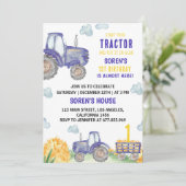 Aankondiging van trekkerij-Boerderij (Staand voorkant)