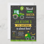 Aankondiging van trekkerij-Boerderij (Voorkant)