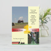 Aankondiging van trekkers: Internationale tractor (Staand voorkant)