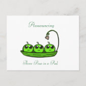 Aankondiging van Triplet Birth (Voorkant)