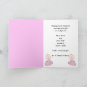 Aankondiging van Twin Girls (Binnen)