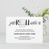 Aankondiging van uitstel van huwelijk - Just Roll (Staand voorkant)