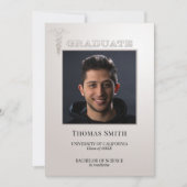 Aankondiging van uw foto Silver Caduceus Afstudere (Voorkant)