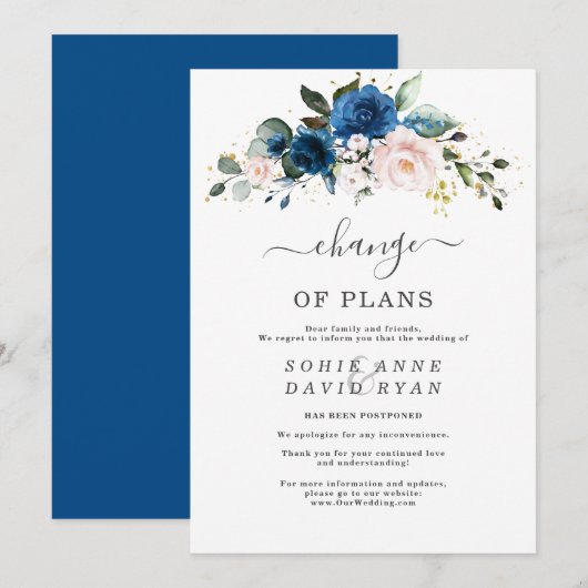 Aankondiging van verbanning van het huwelijk (Voorkant / Achterkant)