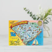 Aankondiging van verhuizing naar South Carolina (Staand voorkant)