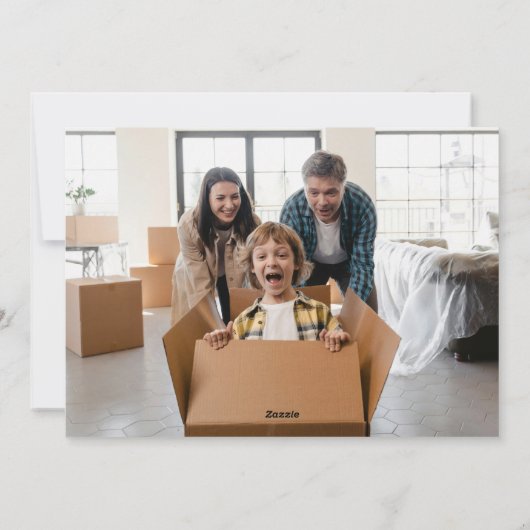 Aankondiging van verhuizing van Painted Ladies San (Achterkant)