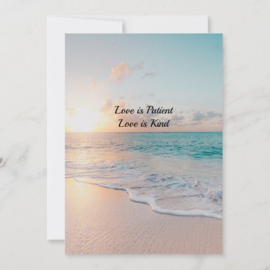 Aankondiging van verloving bij Photo Ocean (Achterkant)