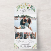 Aankondiging van verloving en save the date (Binnen)