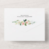 Aankondiging van verloving en save the date (Achterkant)