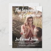 Aankondiging van Verloving Foto vanaf Forever (Voorkant)