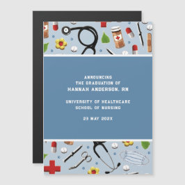 Aankondiging van verpleegkundig Afstuderen