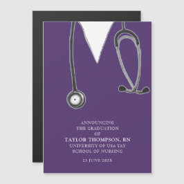 Aankondiging van verpleegkundig Afstuderen