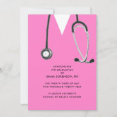 Aankondiging van verpleegkundig Afstuderen (Voorkant)