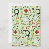 Aankondiging van verpleegkundig Afstuderen (Achterkant)