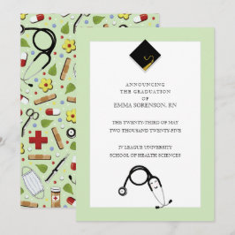 Aankondiging van verpleegkundig Afstuderen