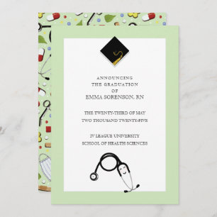 Aankondiging van verpleegkundig Afstuderen