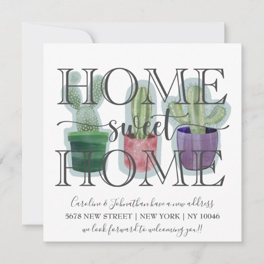 Aankondiging van Waterverf voor Home Sweet Home Ca (Voorkant)