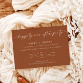 Aankondiging van weglopen | Happily Ever After-fee