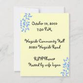 Aankondiging van wijnstokken en cupcakes op zaterd (Achterkant)