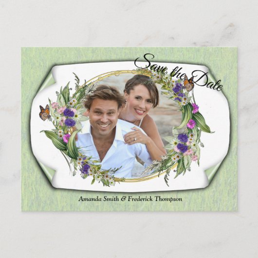 Aankondiging van Wilde Eco-vriendelijke Lentbloeme (Voorkant)