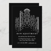 Aankondiging van woonplaatsverplaatsing (Voorkant / Achterkant)