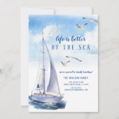 Aankondiging van zeezeilboot (Voorkant)