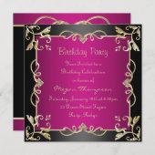 Aankondiging van zondag voor zwarte/gouden en warm (Voorkant / Achterkant)