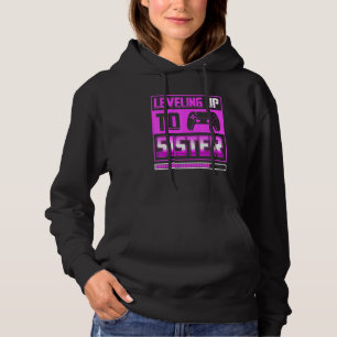 Aankondiging van zuster Gamer-zwangerschap Hoodie