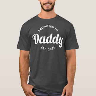 Aankondiging van zwangerschap bij pappie t-shirt