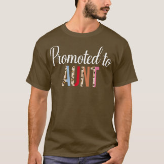 Aankondiging van zwangerschap bij tante T- T-shirt