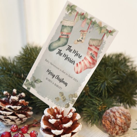 Aankondiging van zwangerschap hoe meer de merrier