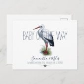 Aankondiging van zwangerschap in de winkel (Voorkant / Achterkant)