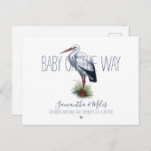 Aankondiging van zwangerschap in de winkel (Voorkant / Achterkant)