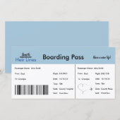 Aankondiging van zwangerschap met reis thema voor  (Voorkant / Achterkant)