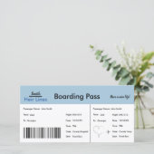 Aankondiging van zwangerschap met reis thema voor  (Staand voorkant)