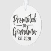 Aankondiging van zwangerschap - ornament (voorkant)