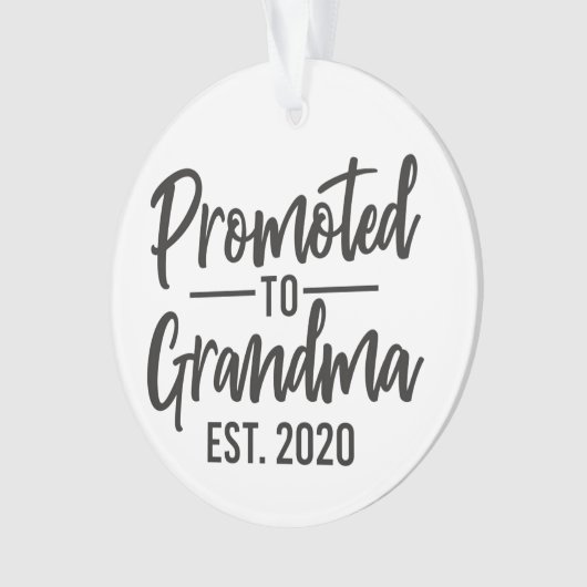 Aankondiging van zwangerschap - ornament (voorkant)