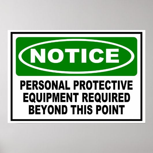 AANKONDIGING - VEREISTE PBM BOVEN DIT PUNT POSTER (Voorkant)