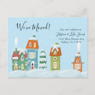 Aankondiging Verhuizing Kerst Nieuw Huis