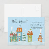 Aankondiging Verhuizing Kerst Nieuw Huis (Voorkant / Achterkant)