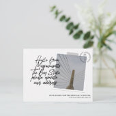 Aankondiging verhuizing Massachusett State Destina (Staand voorkant)