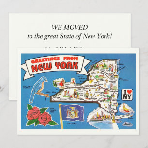 Aankondiging verhuizing naar New York