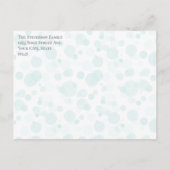 Aankondiging verhuizing strandfoto Nieuw adres (Achterkant)